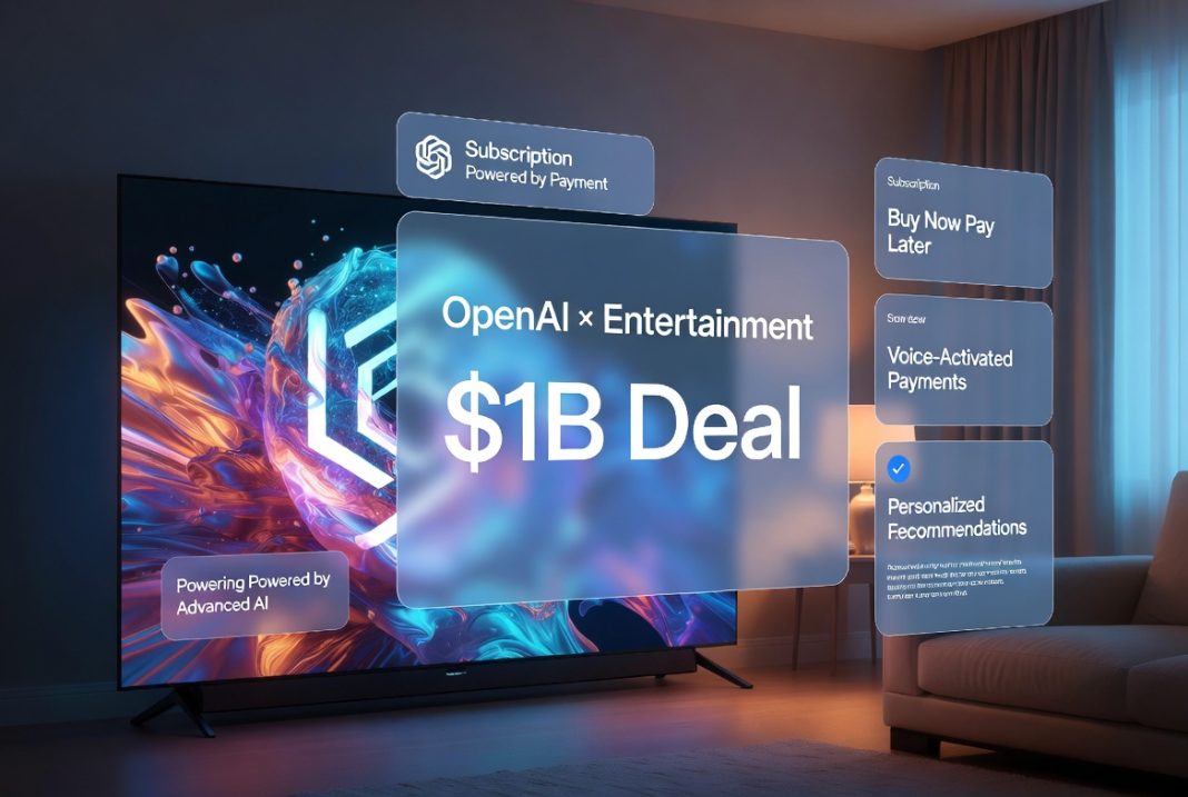 OpenAI + Disney $১ বিলিয়ন ডিল — ফিনটেক এন্টারটেইনমেন্ট মিক্স
