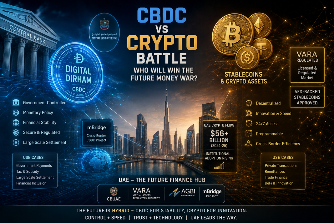 CBDC vs Crypto Battle — কেজিতবেভবিষ্যতেরমানিওয়ার?