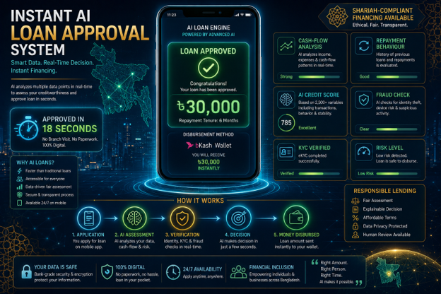 Instant AI Loan Approval System — Loan Approval কি এখন কয়েক সেকেন্ডেই সম্ভব?