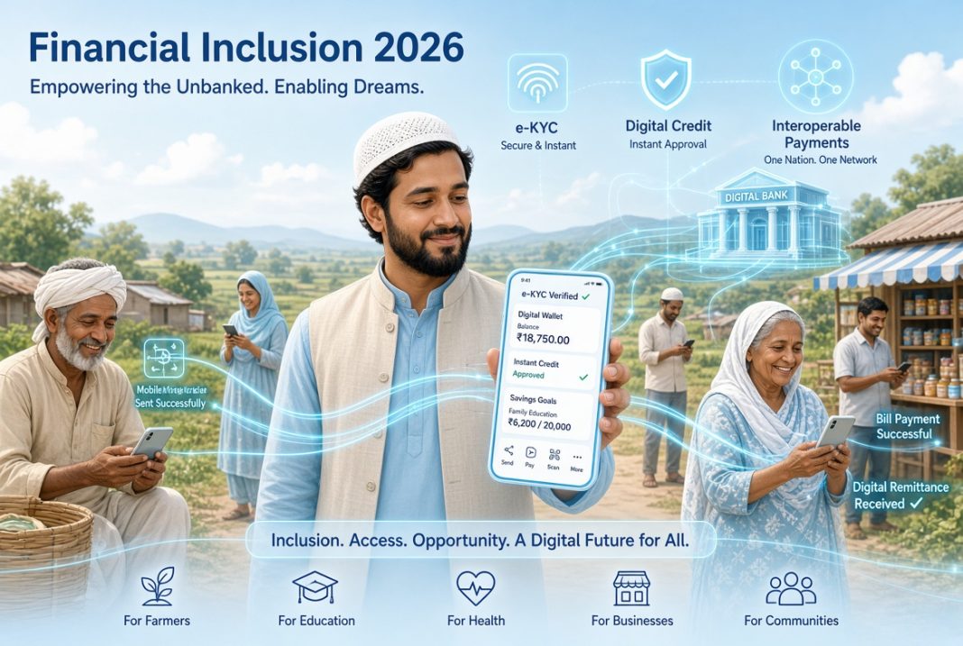 Fintech & Financial Inclusion 2026: Mobile Money, Digital Credit ও e-KYC কীভাবে Unbanked মানুষকে Financial System-এ আনছে